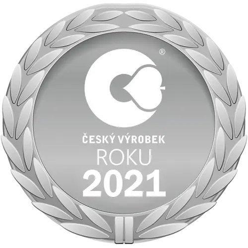 Český výrobek roku 2021 - stříbrná medaile ze české policové regály VARIMO
