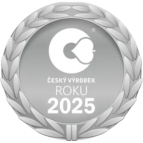 Stříbrná medaile Český výrobek roku 2025 pro kovové policové regály VARIMO